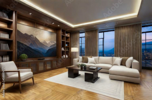 Interior design livingroom © Vladyslav