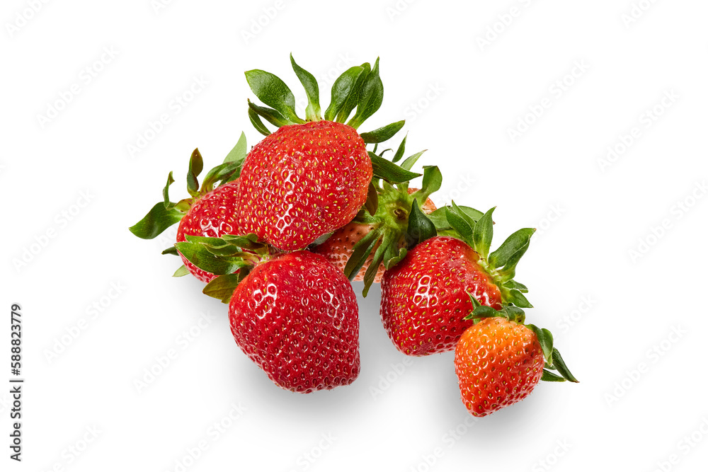 group of strawberries isolated transparent png group of strawberries isolated transparent png