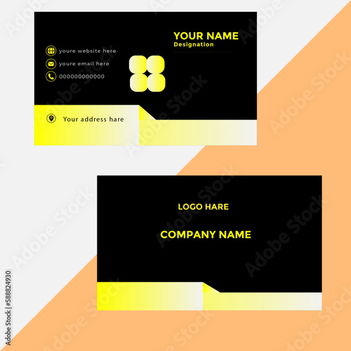 business card template