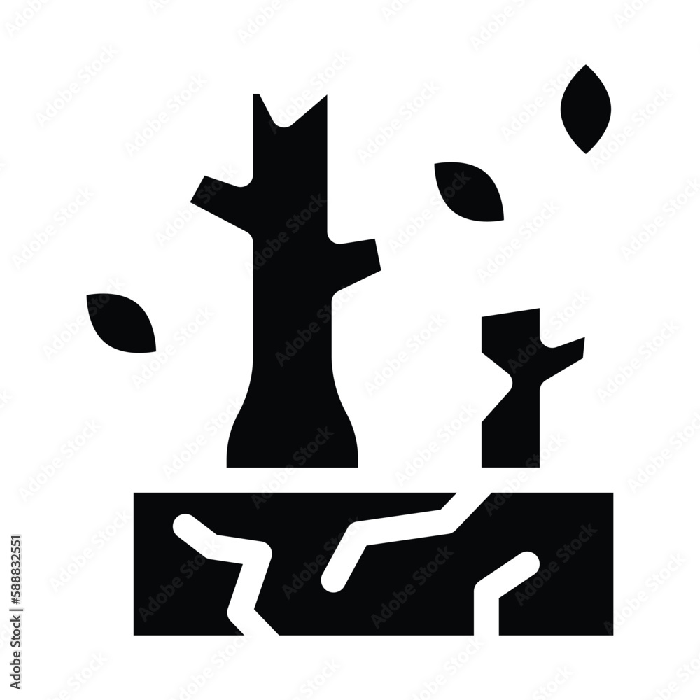 drought solid icon illustration vector graphic drought solid icon illustration vector graphic
