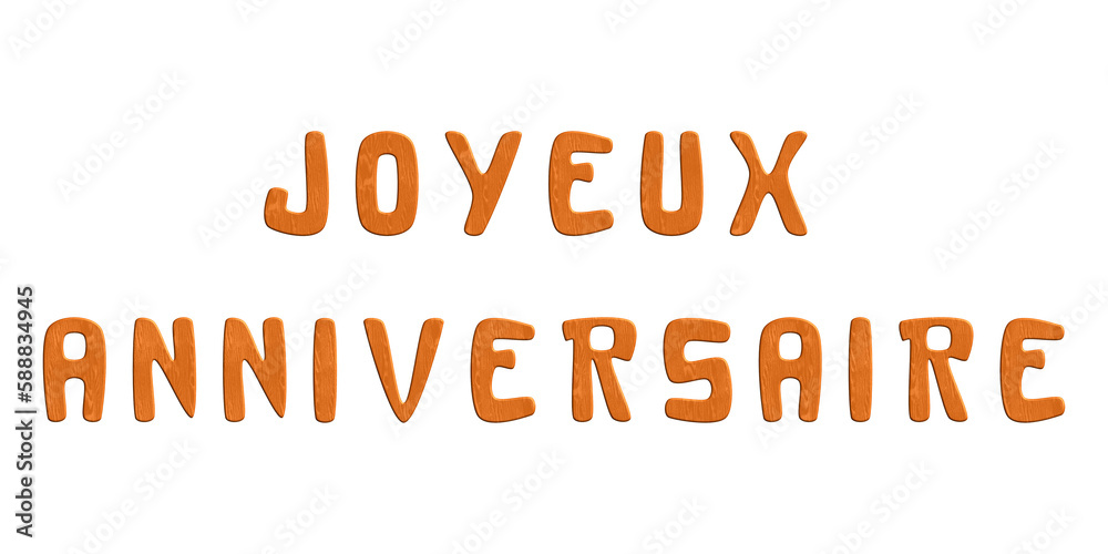 Joyeux anniversaire lettres de cour chaudes, 27 pièces art de cour d