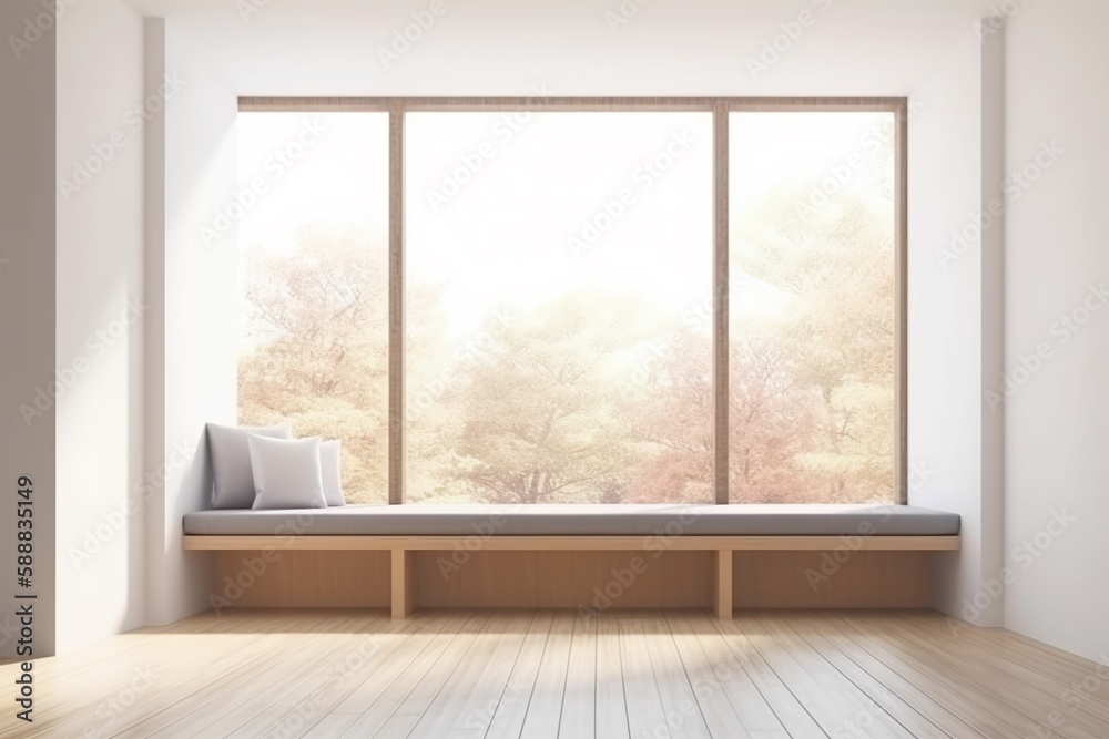 empty room with window empty room with window