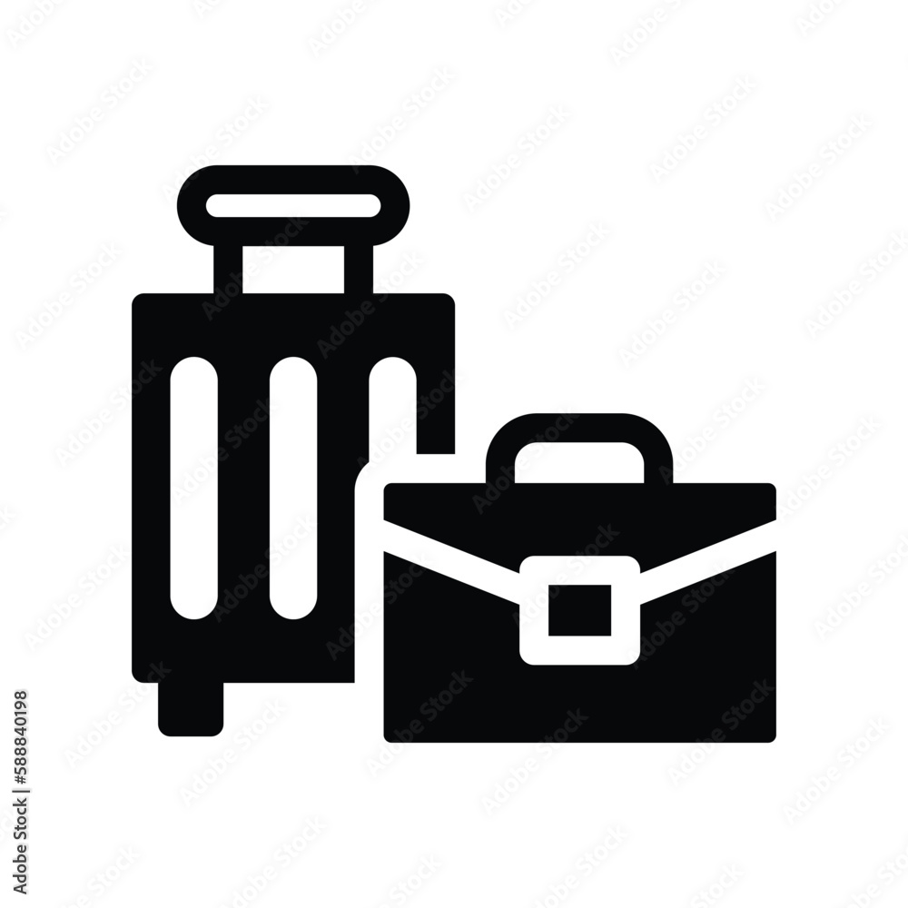 suitcase line icon illustration vector graphic suitcase line icon illustration vector graphic