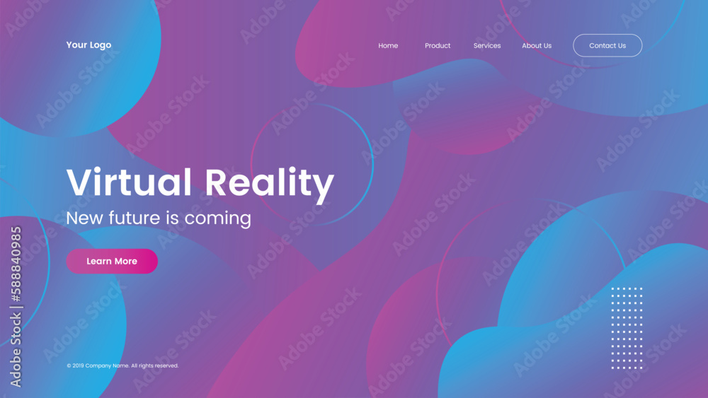modern abstract geometric landing page modern abstract geometric landing page