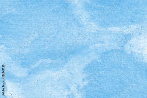 Soft blue watercolor background texture © artlab