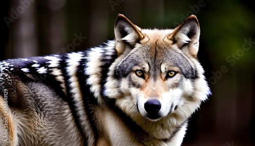 gray wolf canis lupus