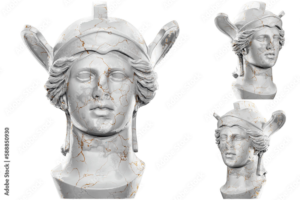 Apoxyomenos Head Statue in 3D Render, Perfect for Home Decor, Website and Social Media Promotion. Apoxyomenos Head Statue in 3D Render, Perfect for Home Decor, Website and Social Media Promotion.