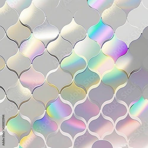 image of an abstract background with silver rounded shapes. 