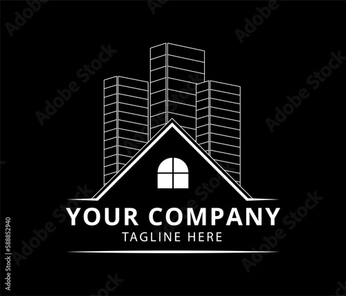 Real Estate Vector Logo Design