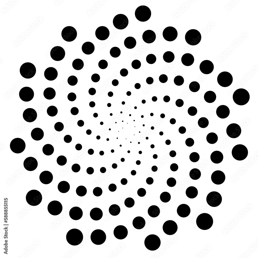 Dotted Fibonacci phyllotaxis spiral patterns in vector. Mathematical morphology - visualization of phyllotaxis spiral types - code of nature - vector concept of mathematical function Cyanotype Dotted Fibonacci phyllotaxis spiral patterns in vector. Mathematical morphology - visualization of phyllotaxis spiral types - code of nature - vector concept of mathematical function Cyanotype