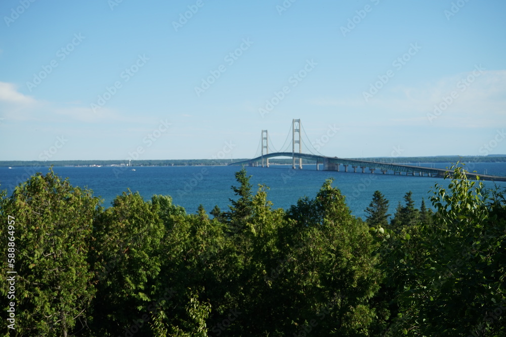 The Painted Rocks in Hiawatha Michigan The Painted Rocks in Hiawatha Michigan