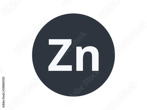 Monochromatic Zinc Element in a circle 