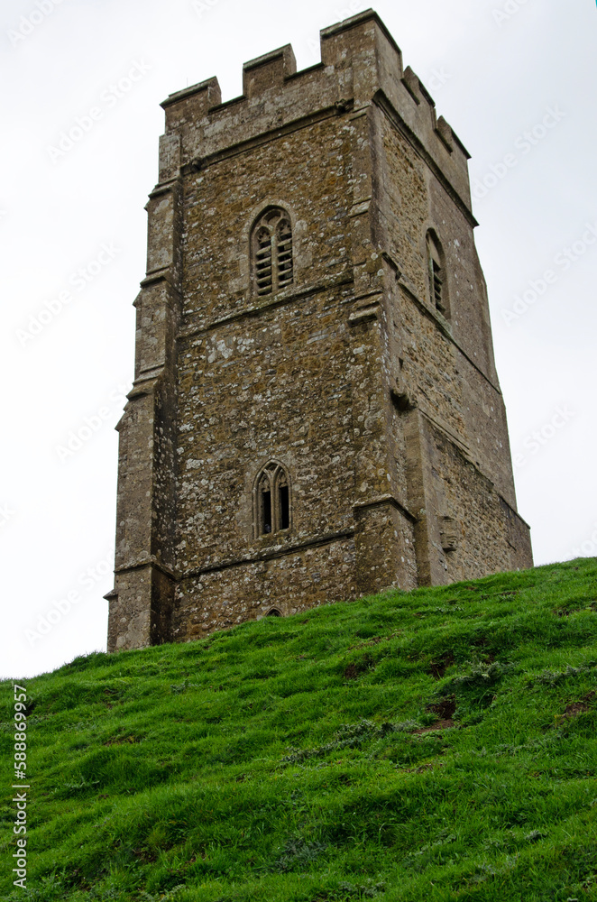 St. Michael's Tower on Glastonbury Tor St. Michael's Tower on Glastonbury Tor