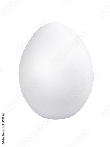 White egg isolated png with transparency