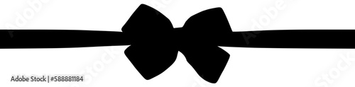 bow tie silhouette