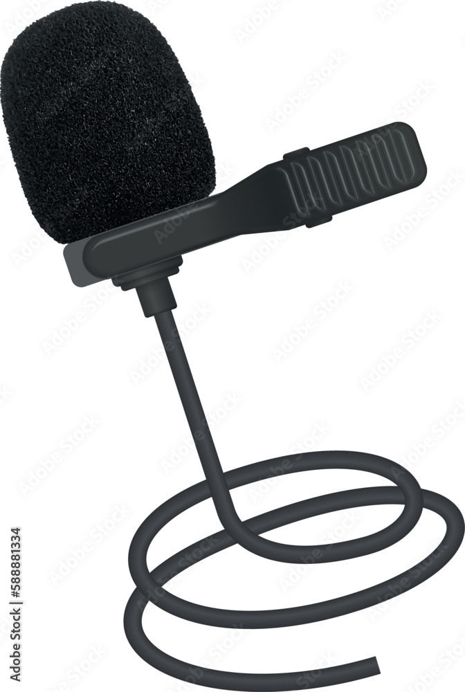 Foto lapel microphone