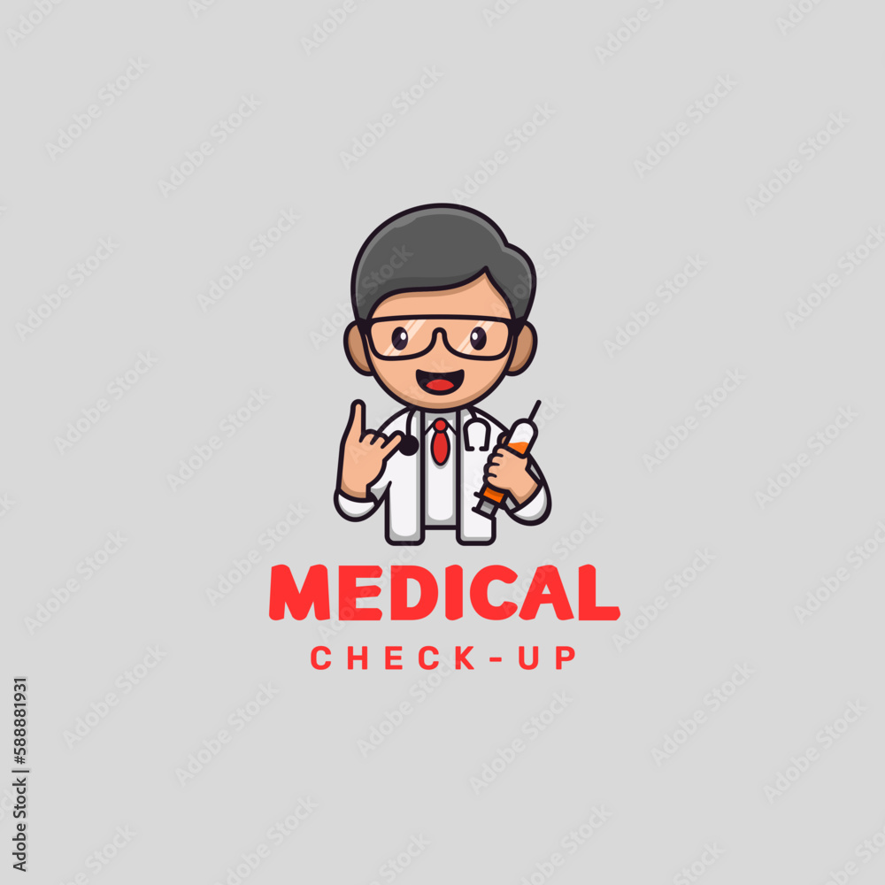 illustration of a doctors 