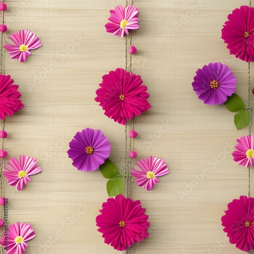 GERBERA WALLPAPER FOR DECORATION