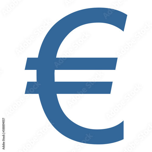 Vector graphic of the EURO currency sign