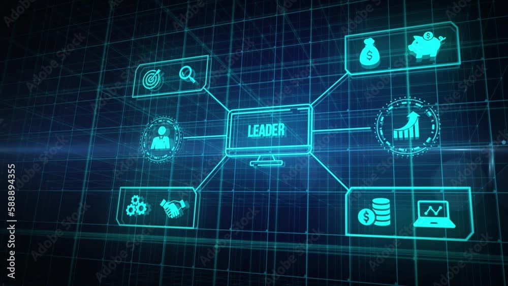Internet, business, Technology and network concept.Successful team leader. Business leadership concepts. A successful team leader is a manager market leader. Virtual button. Internet, business, Technology and network concept.Successful team leader. Business leadership concepts. A successful team leader is a manager market leader. Virtual button.