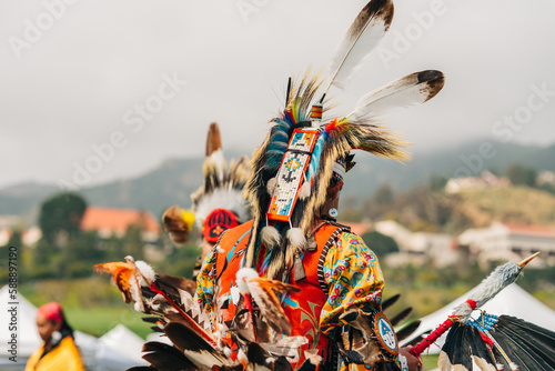 Valokuvatapetti Chumash Day Pow Wow and Inter-tribal Gathering
