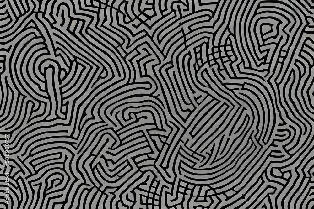 seamless pattern with lines - generative ai