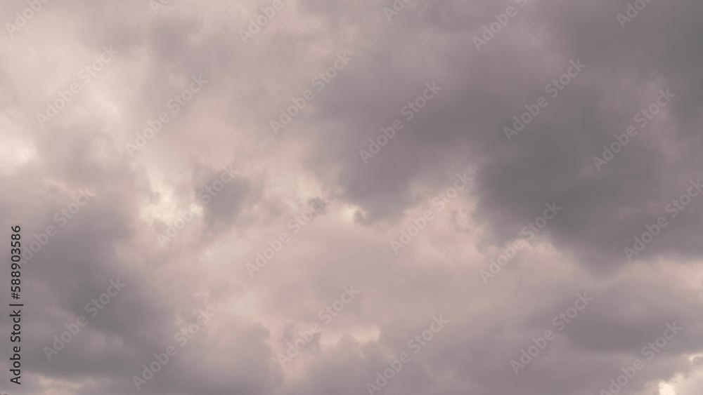 clouds timelapse. snowy mountains. small lake 4K clouds timelapse. snowy mountains. small lake 4K