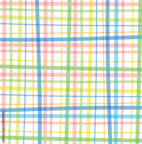 checkered tablecloth