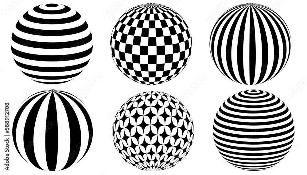 Vector set of Y2K circles decoration with retro-futuristic elements for decoration, design, background. Vector set of Y2K circles decoration with retro-futuristic elements for decoration, design, background.