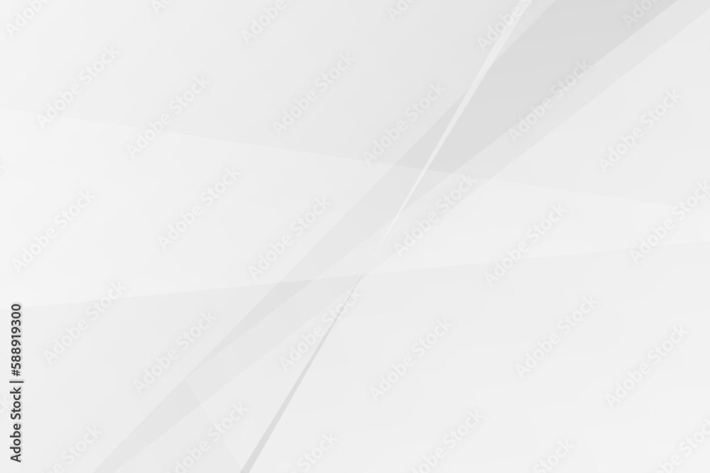 Abstract white and grey on light silver background modern design. Vector illustration EPS 10.