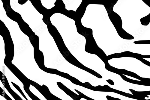 Seamless Artistic Motifs Pattern Inspired by Symphysodon or Discus Fish, for decoration, ornate, background, website, wallpaper, fashion, interior, cover, animal print, or graphic design element