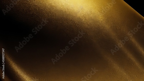 Abstract golden background. Generative AI 