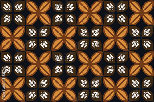 Batik Indonesian: is a technique of wax-resist dyeing applied to whole cloth, or cloth made using this technique originated from Indonesia.