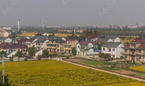 Houses of Songjiang district of Shanghai, China photo