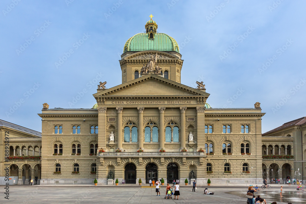 The Federal Palace is a building in Bern housing the Swiss Federal Assembly and the Federal Council