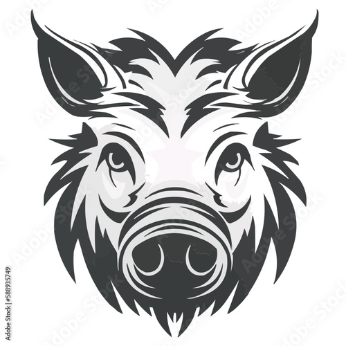 Boar vector