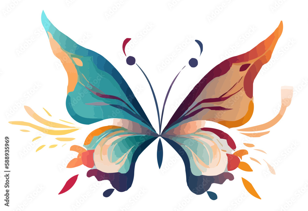Obraz premium Butterfly vector