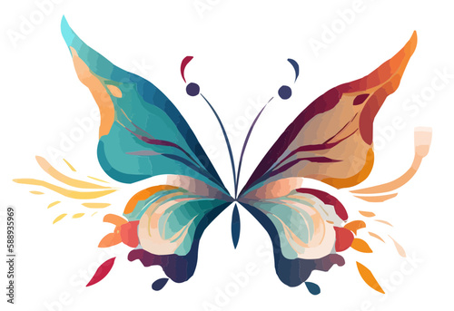 Butterfly vector