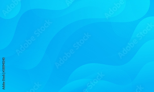 Abstract Blue liquid background. Modern background design. gradient color. Blue Dynamic Waves. Fluid shapes composition. Fit for website  banners  wallpapers  brochure  posters