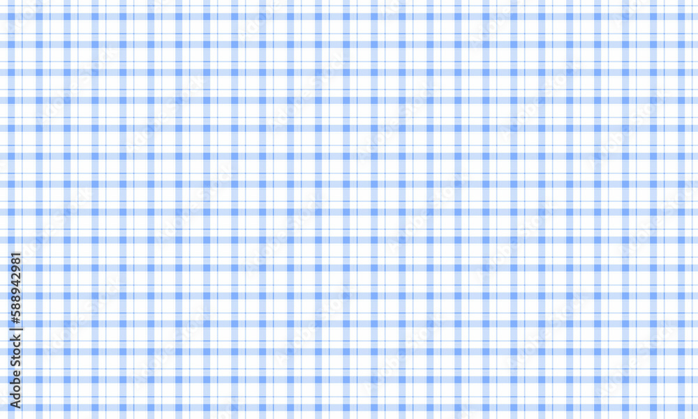 Blue seamless plaid pattern