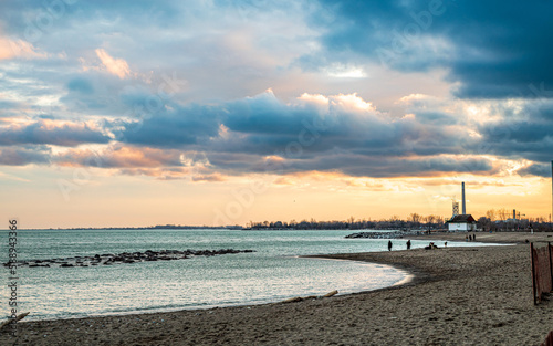 Photography evening on kew beach in toronto