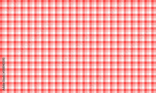 Red seamless plaid pattern