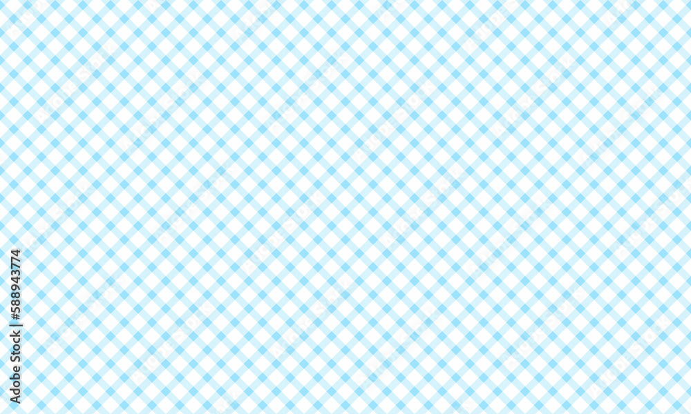 Turquoise blue seamless plaid pattern