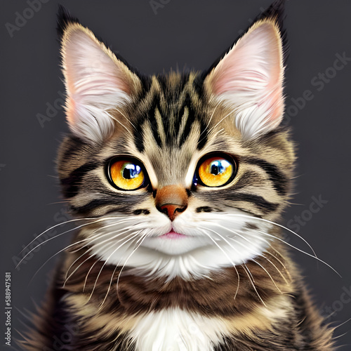 portrait of a cat
