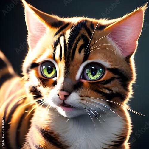 portrait of a cat
