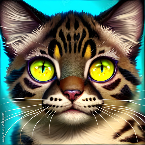 portrait of a cat