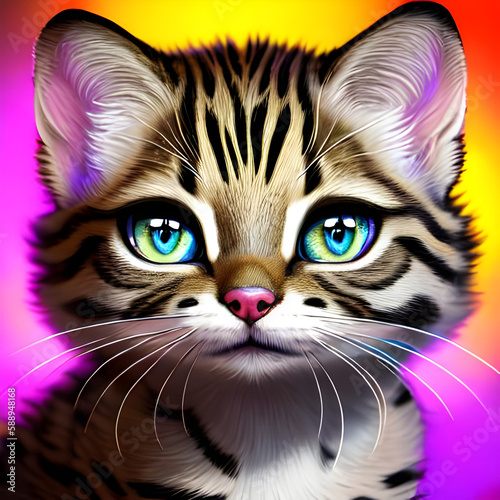 portrait of a cat