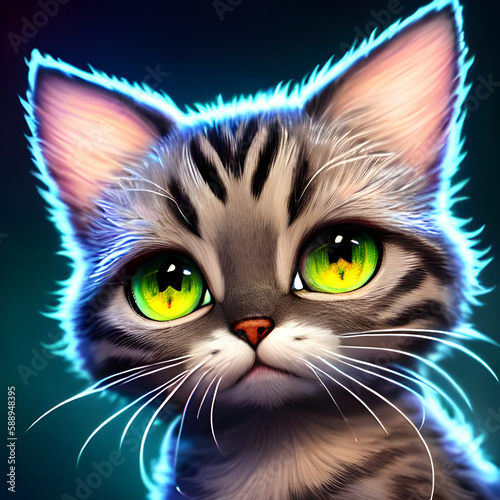 portrait of a cat