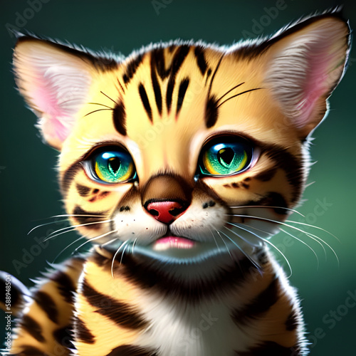 portrait of a cat