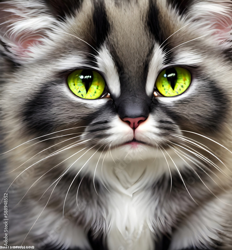 portrait of a cat
